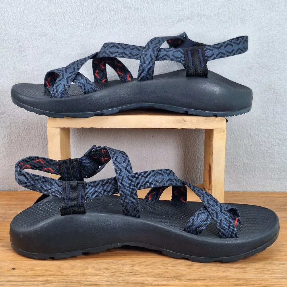 Chaco Z/2 Classic Men's 11 Stepped Navy Adjustable Sport Sandals Toe Strap